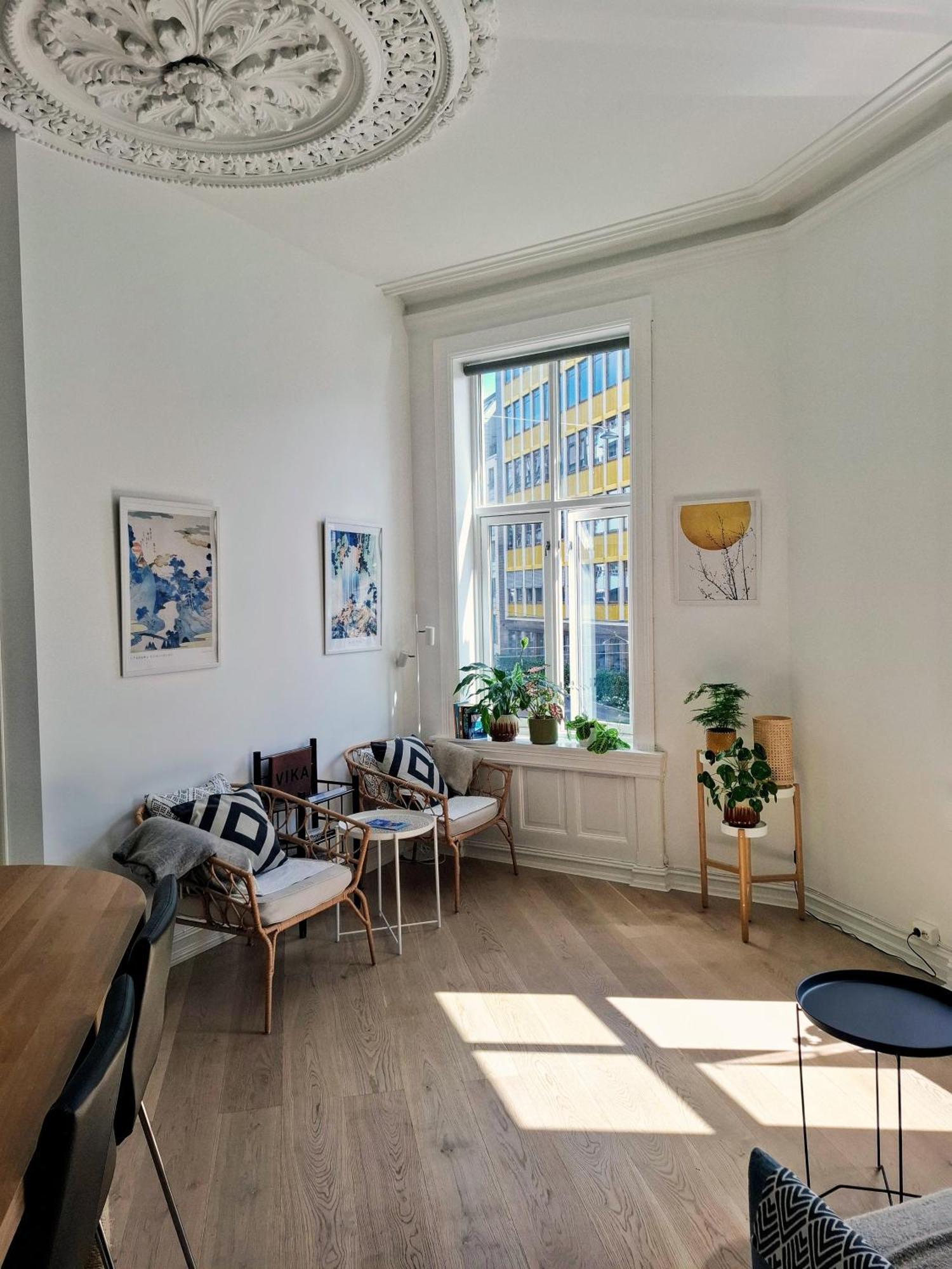 Bright And Charming Apartment From 1878 With View To The New National Museum In Oslo Exterior photo